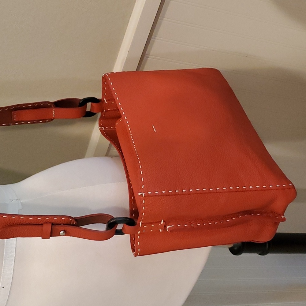 NWT Gianni Segatta Italian leather bag